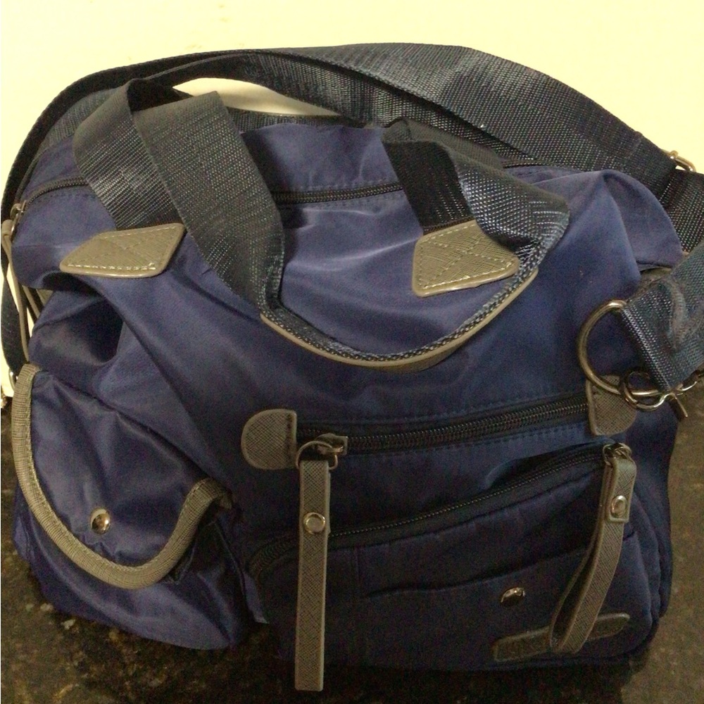 Navy Blue Men's Bag